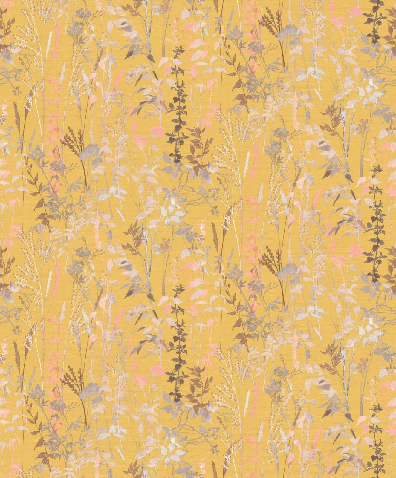 Erismann Casual Chic Cottage Mustard Wallpaper 10258-03