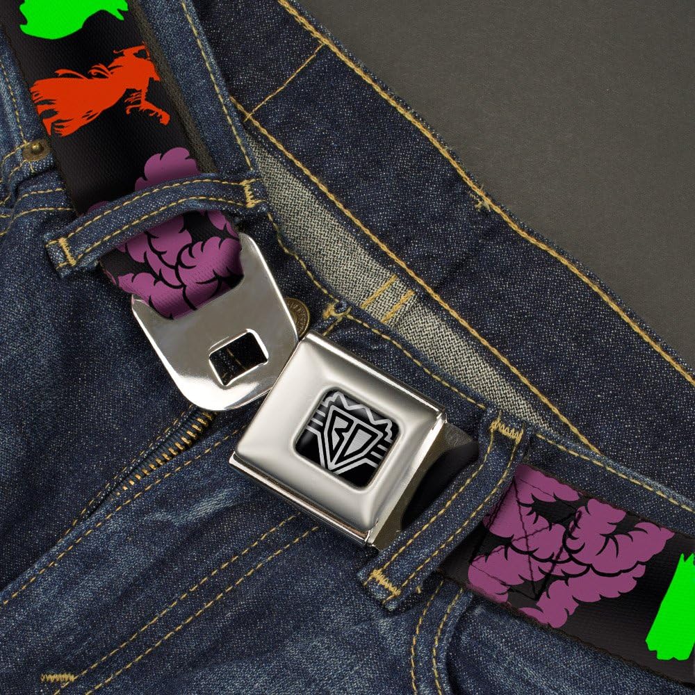 Buckle-Down Seatbelt Belt - I Heart Zombies