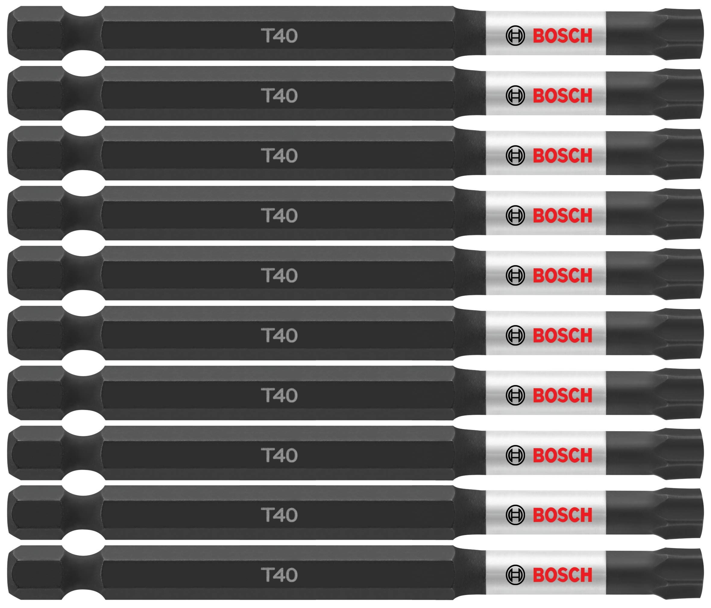 Puntas Torx 40 Bosch ITT4035B evitan la rotura de accesorios en atornillados de alta torsión