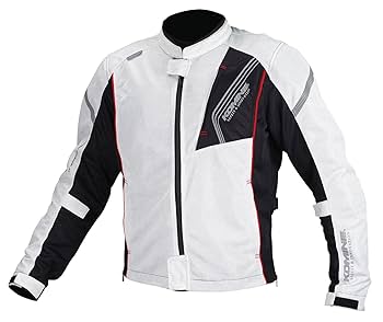 KOMINE コミネ JK-128 プロテクトフルメッシュジャケット バイク 白 楽天市場】コミネ メッシュジャケット JK-1283 プロテクトフル