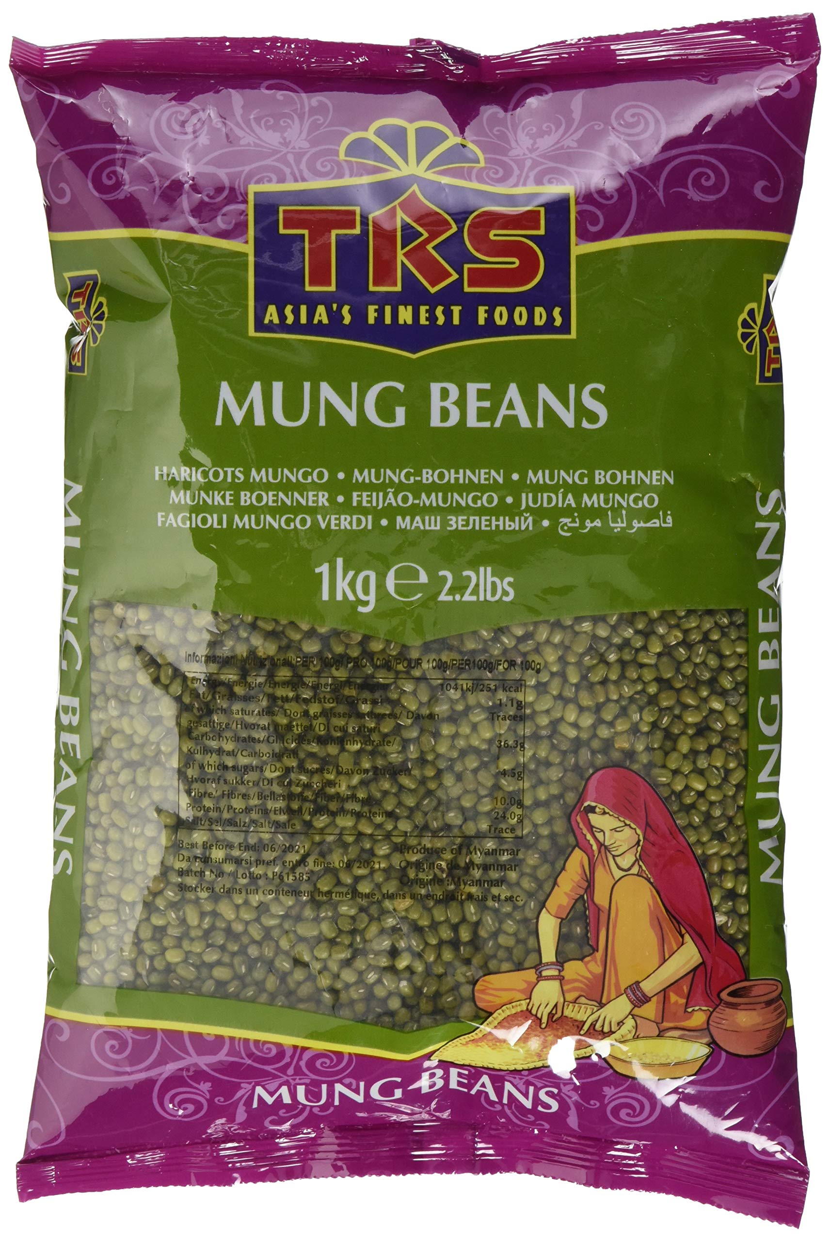TRS - Mung Bohnen - (1 X 1 KG)
