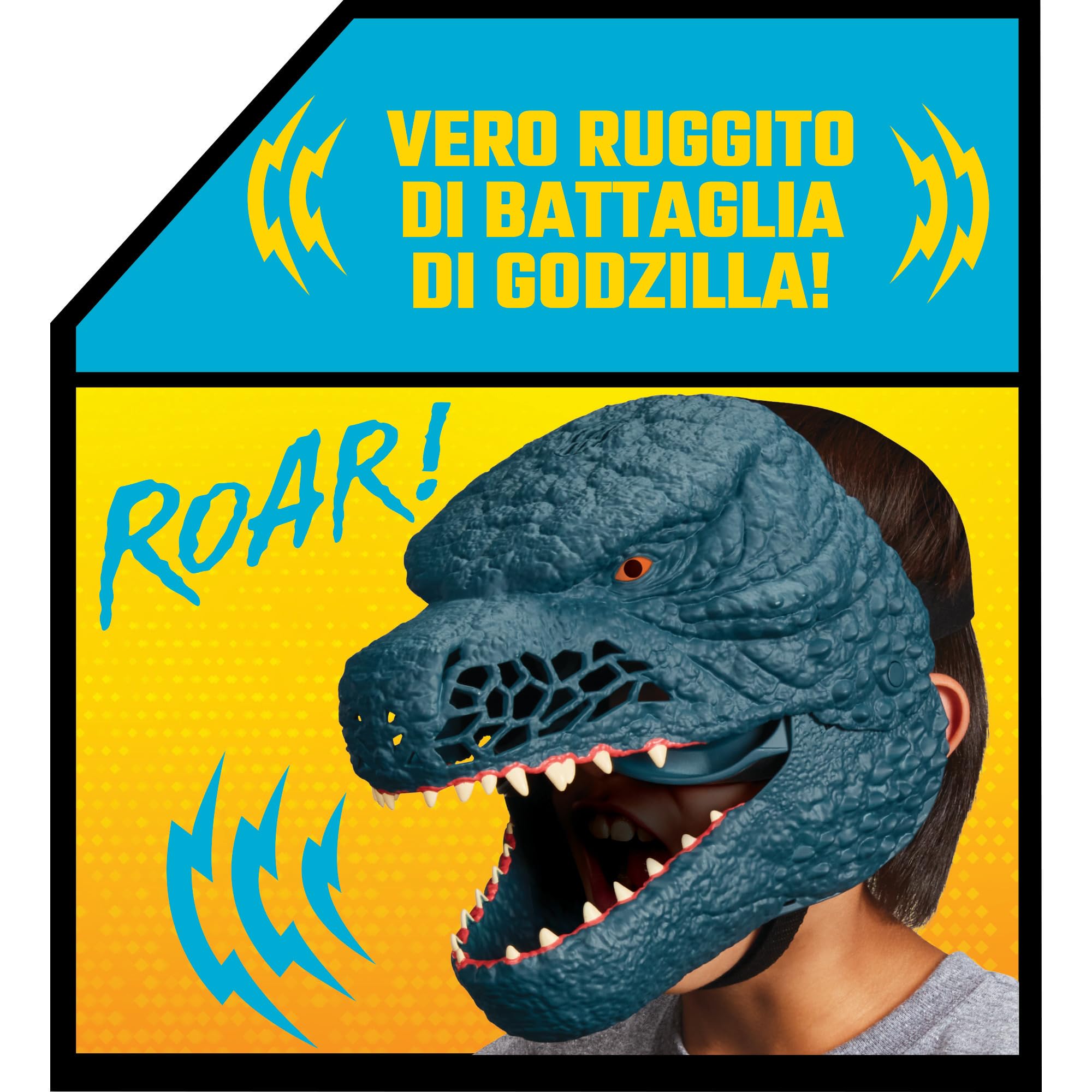 Giochi Preziosi Godzilla Per Kong Il Nuovo Impero - Godzilla Maschera Role Play Interattiva Con Dettagli Realistici E Suoni Di Battaglia Del Personaggio, Per Bambini A partire Dai 4 Anni