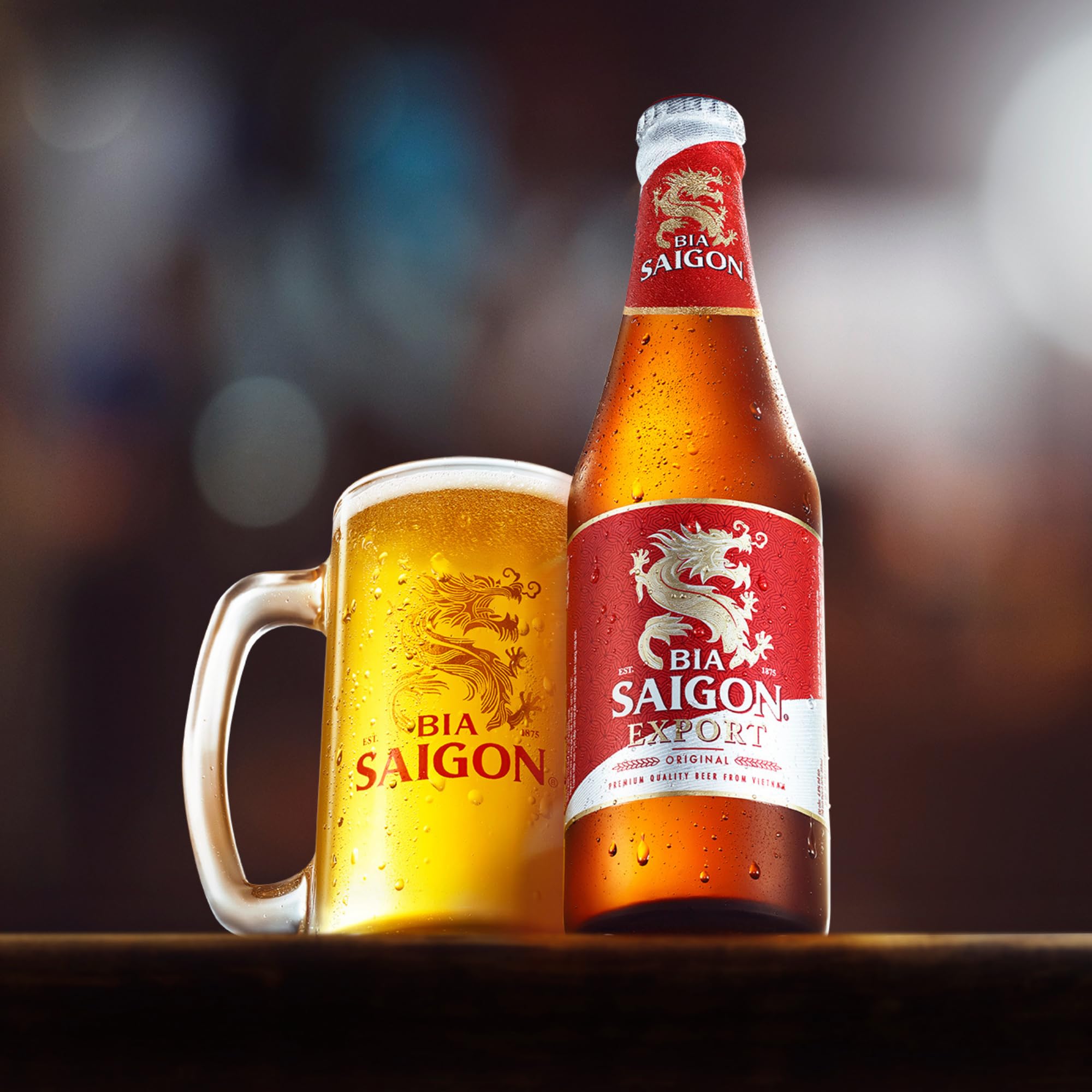 SAIGON - Bier 4,9% Alk. - Plato 11,4 - Multipack (24 X 355 ML)