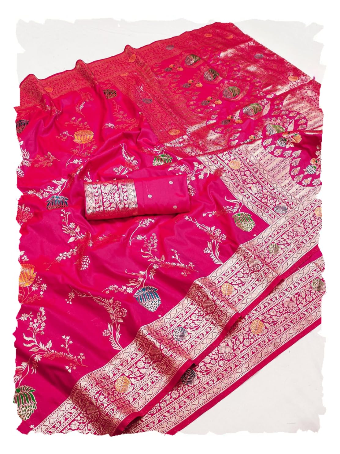 ratnavali Banarasi Silk Saree |Kanjivaram Silk Saree | Silk Saree For Women-picture-54
