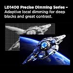 TCL 32” R84 Series 4K UHD HDR QD-Mini LED Gaming Monitor (2025 Model) Halo Control System, 165Hz Refresh Rate, LD1400 Precise Dimming Series, HDR1400, 1ms, AMD FreeSync Premium, NVIDIA G-SYNC