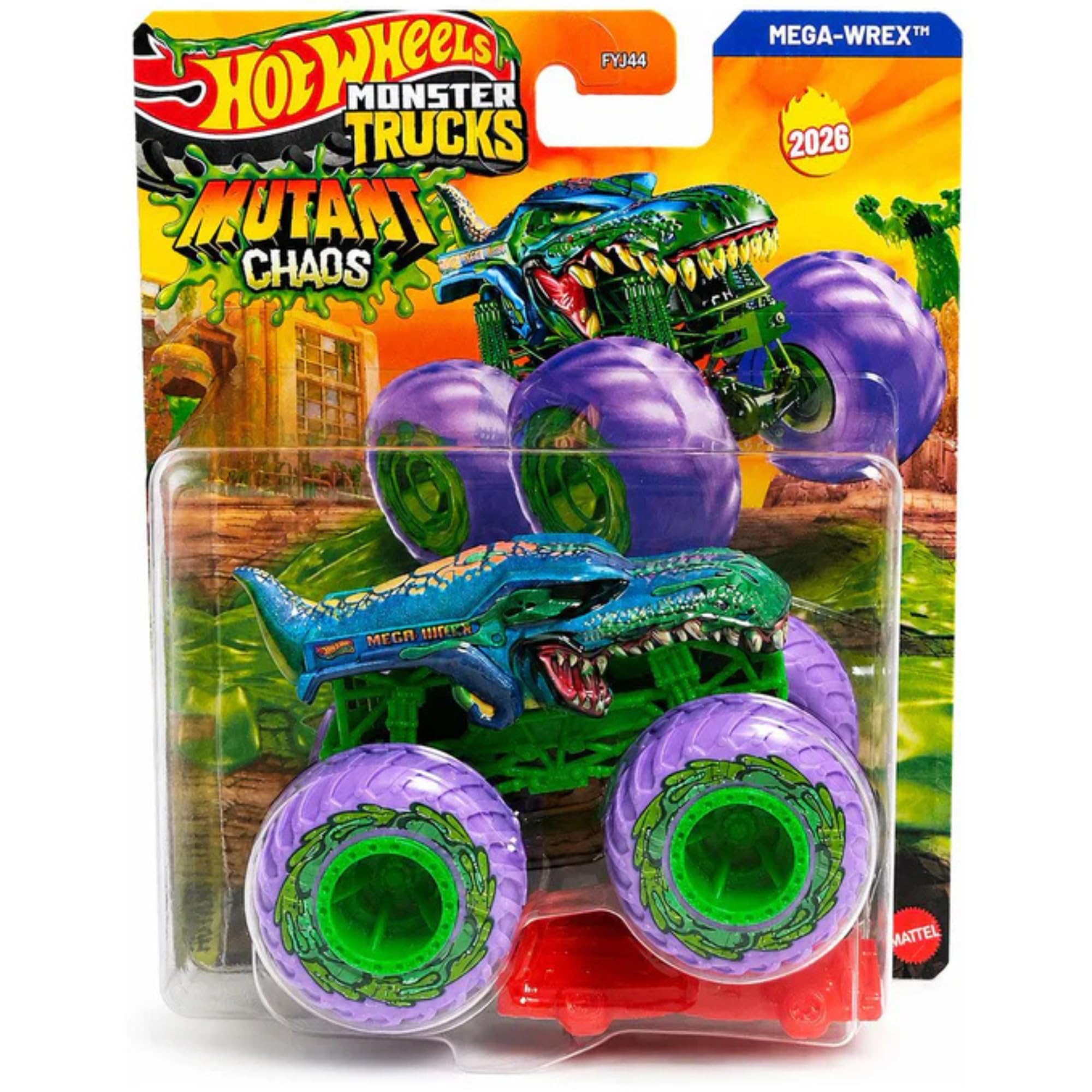 Hot Wheels Monster Trucks - (Mega-Wrex Mutant Chaos - JHY55)