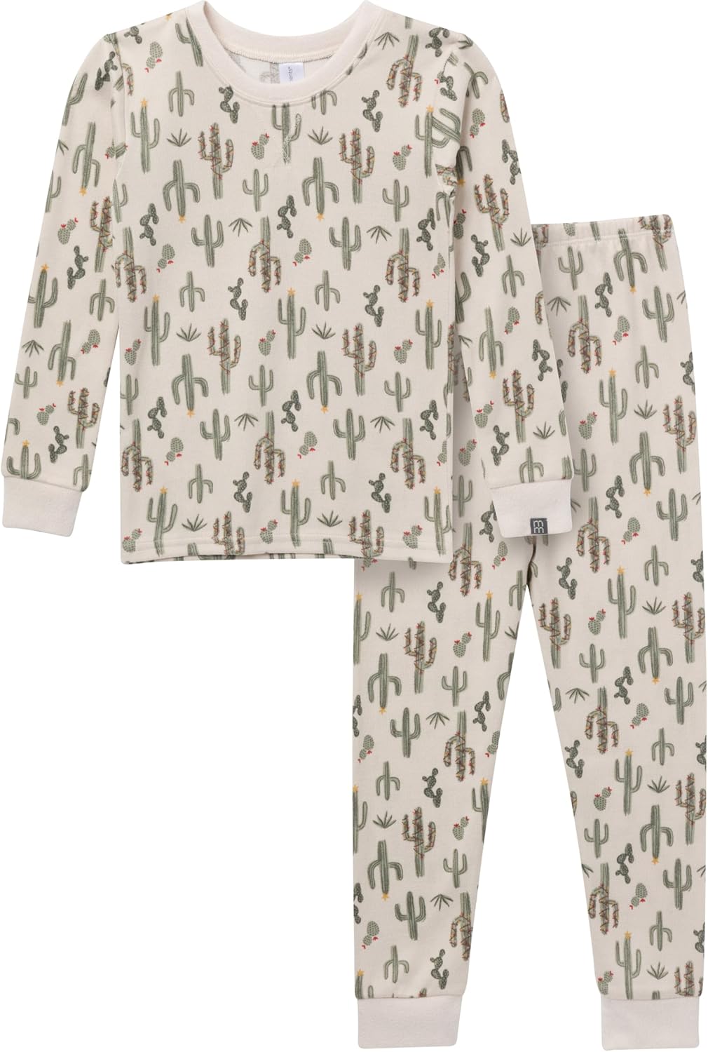 Modern Moments by Gerber baby-girls Holiday 2-piece Tight Fitting Pajamas - Image 6
