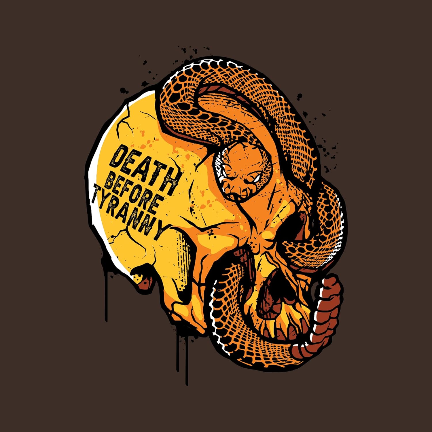 Grunt Style Venom & Valor Men's T-Shirt - Image 3