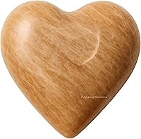 Vista 102 de Amazing Gemstone Piedra de Palma de Corazón de Cristal de Chakra - Piedra de Masaje de Bolsillo para Preocupación para Equilibrio Natural de Chakras