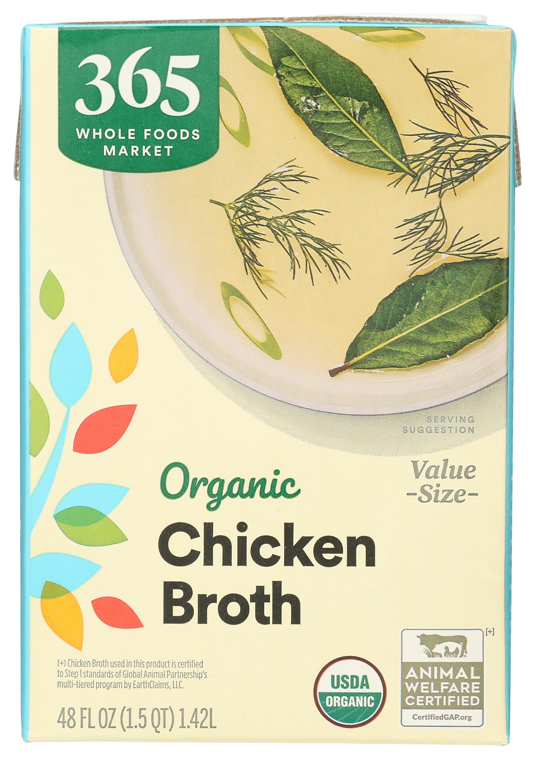 Organic chicken broth
