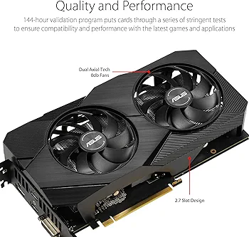 ゆなASUS NVIDIA GTX 1660 Super OC 6GB Amazon.com: ASUS GeForce GTX 1660 Super Overclocked 6GB Dual