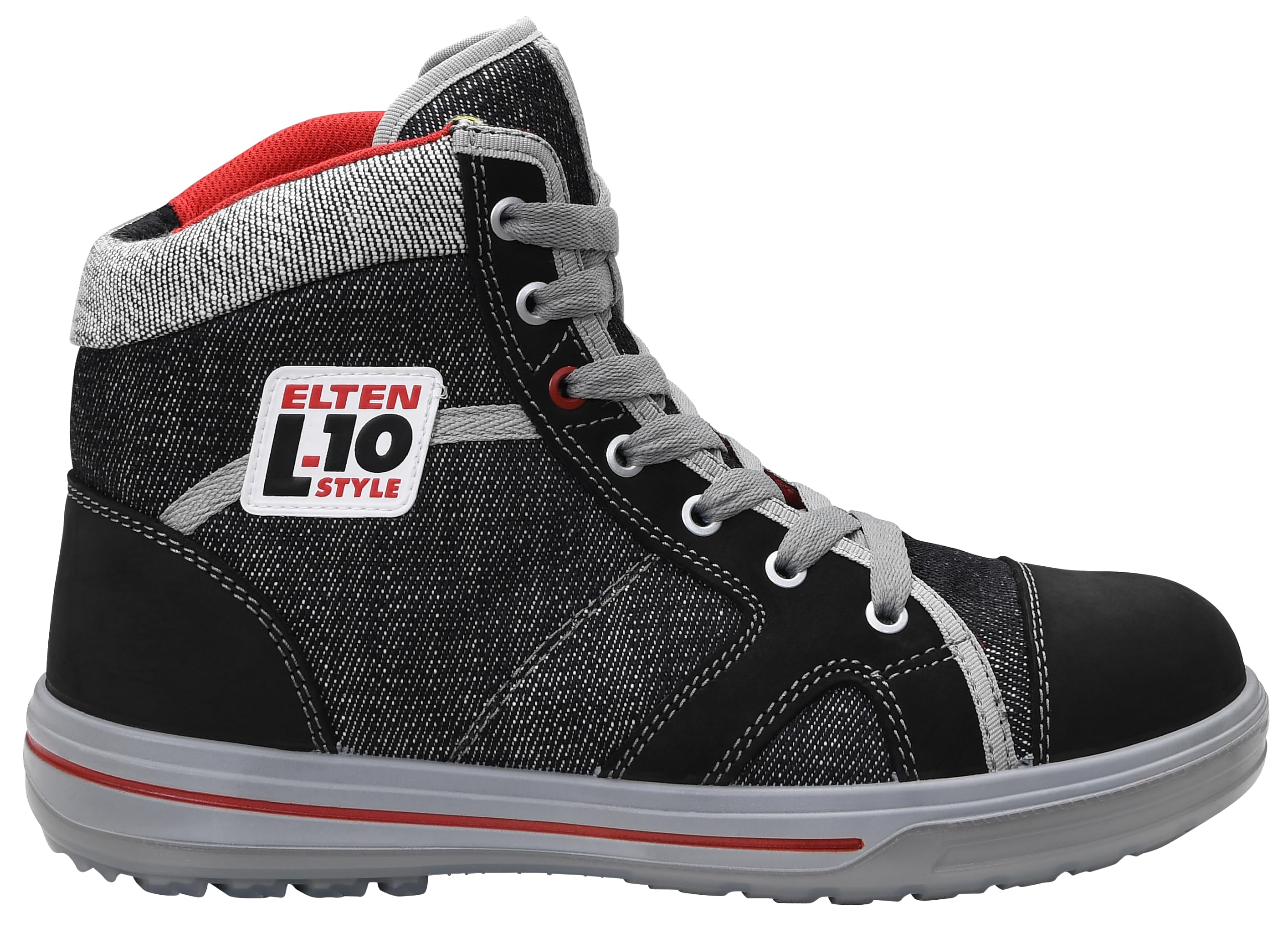 ELTEN SENSATION Up Mid ESD S3S | Sicherheitsschuhe für Damen & Herren, Stahlkappe, leicht, atmungsaktiv, Gr. 46
