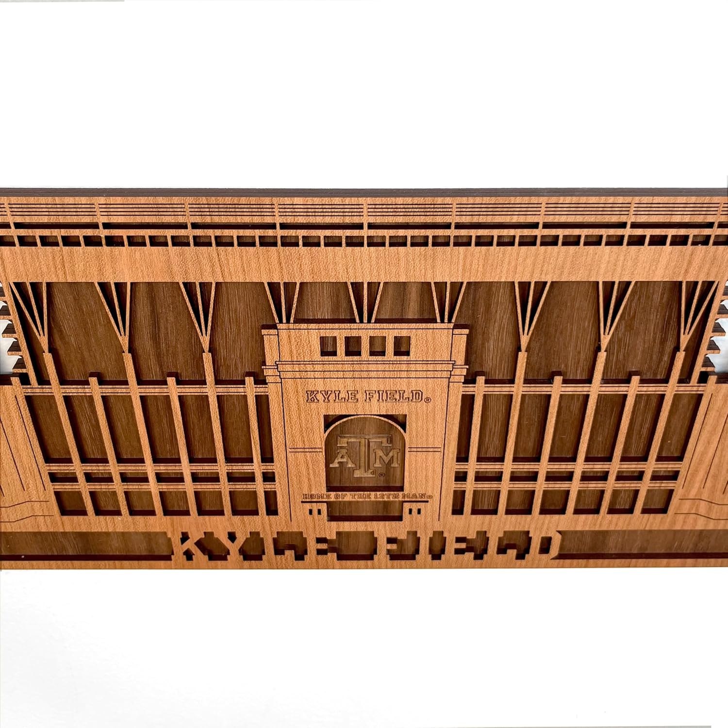 Kyle Field Stadium Wall Art, Texas A&M University Aggies, TAMU, NCAA Hanging Football Decor Gifts for Dad, Man Cave, Bar, Game Room, Dorm, Office, Officially Licensed, Large Size