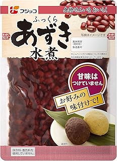 [冷蔵] ふっくらあずき水煮 200g