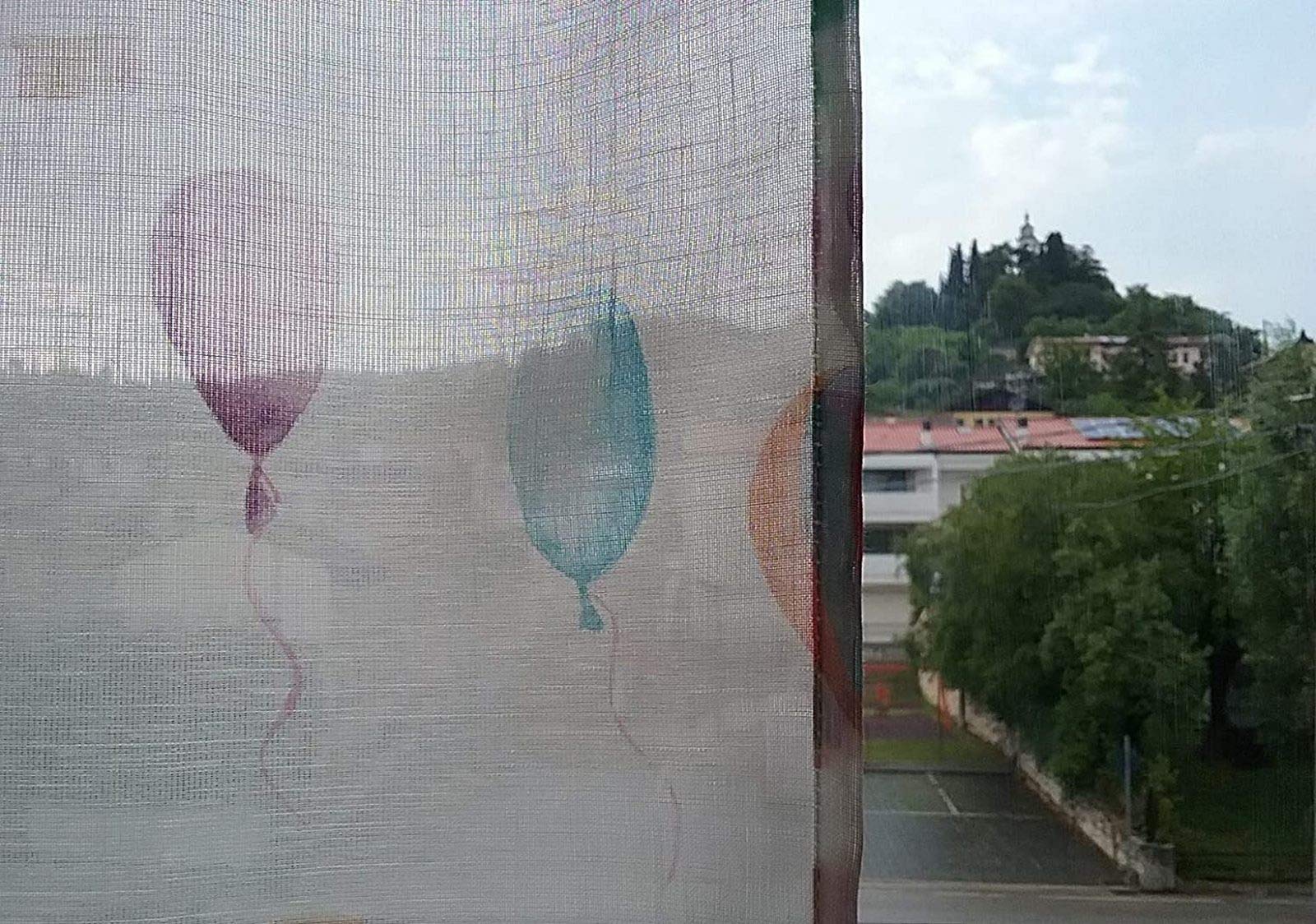 Mauro Tende CAMERETTA Bambini su Misura Coppia Tende per Finestra E PORTAFINESTRA CONFEZIONATE 60x240 cm