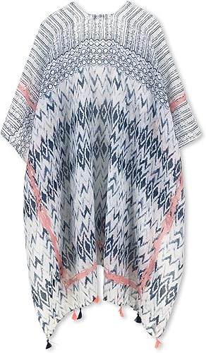 Miniatura 5 de Moss Rose - Salida de baño para usar sobre el traje de baño o bikini, kimono de verano para mujer