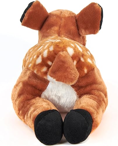 Miniatura 5 de The Petting Zoo Fawn - Peluche de animal de peluche, regalos para niños, animales salvajes de Onez, juguete de peluche Jumbo Fawn de 20 pulgadas