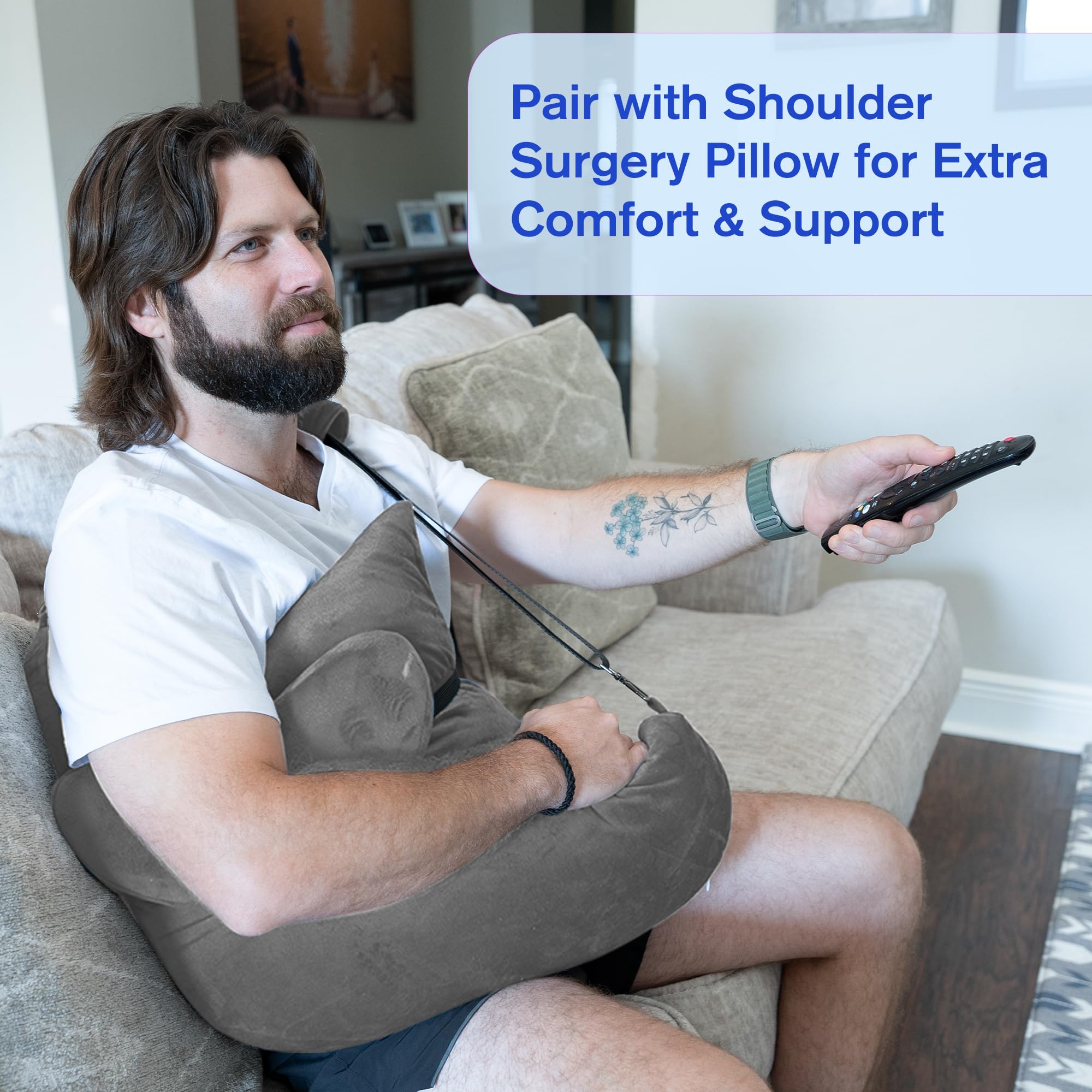 Amazon.com: Zomaple Shoulder Surgery Pillow for Rotator Cuff