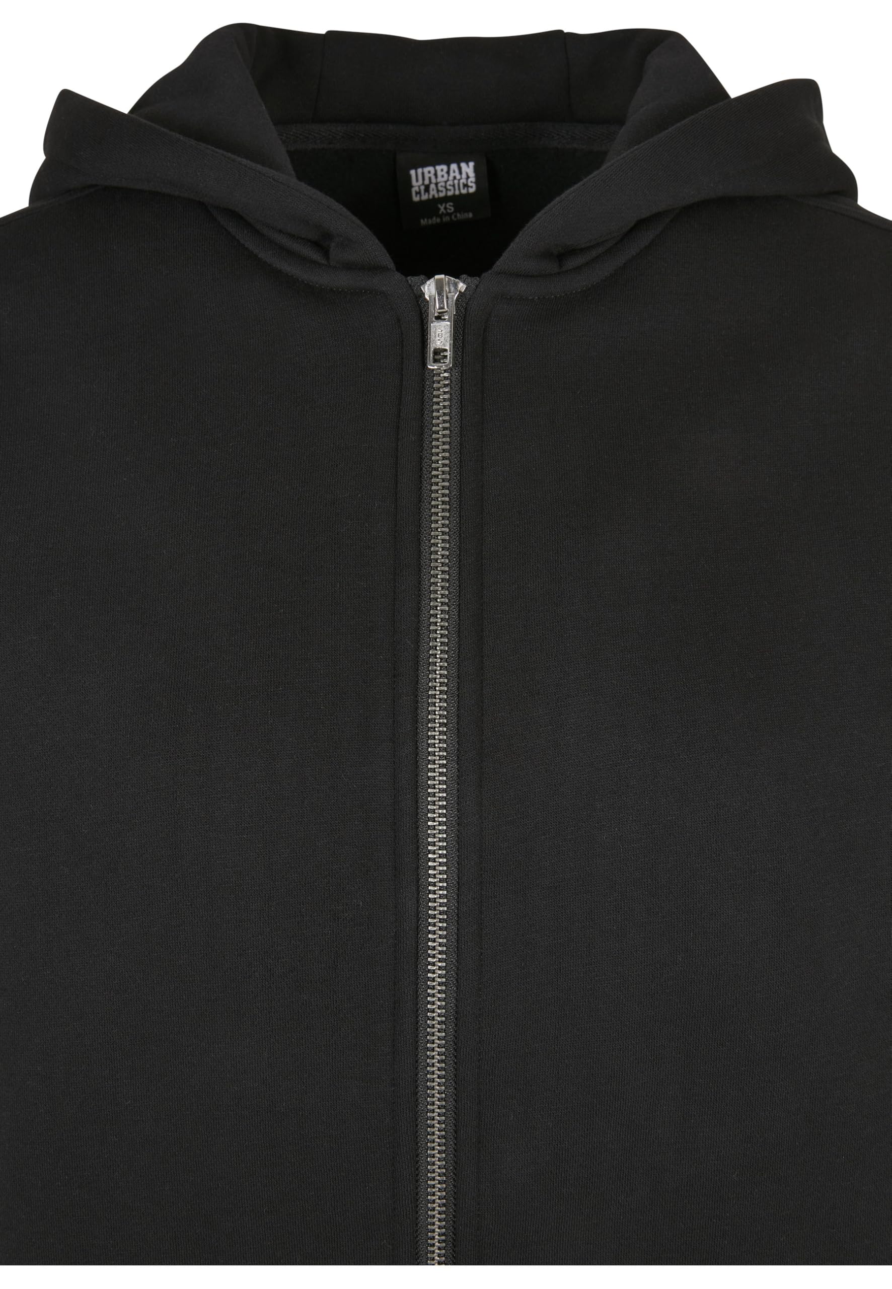 Urban Classics sweter kardigan Kobiety Damska Bluza Z Kapturem Oversize Z Zamkiem Błyskawicznym