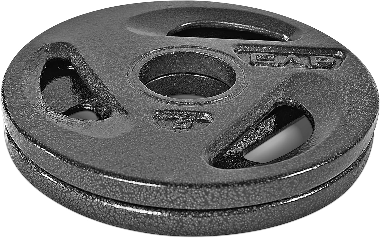 Cap Cast Iron 1" Standard or 2" Olympic Weight Grip Plate for Strength Training, Muscle Toning, Weight Loss & Crossfit - Multiple Choices Available, Sold in Single or Set : Sports & Outdoors