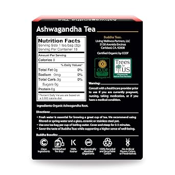 Buddha Teas Organic Brain Health Tea Bundle
