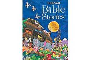 Children's Bible Ages 2-5 Interactive Bible Storybook for Toddlers - 5-Minute Bedtime Bible Stories