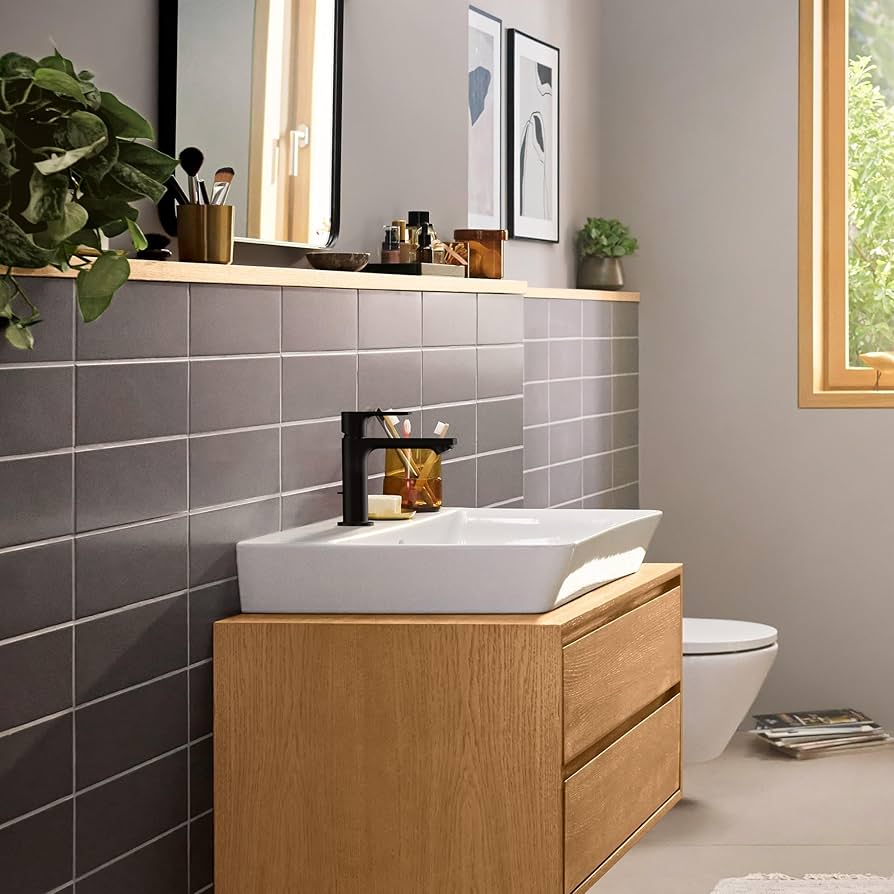 Amazon.com: hansgrohe Rebris E Single-Handle 1-Hole Bathroom Sink