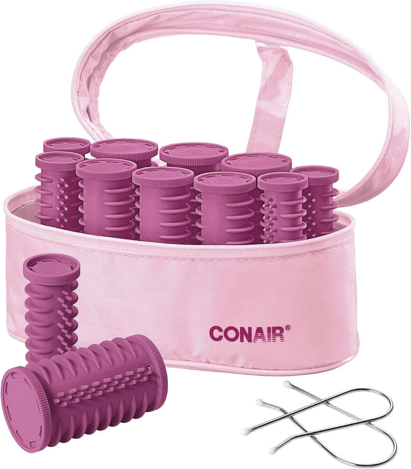 Conair Instant Heat Compact Hot Rollers; Pink Kişisel