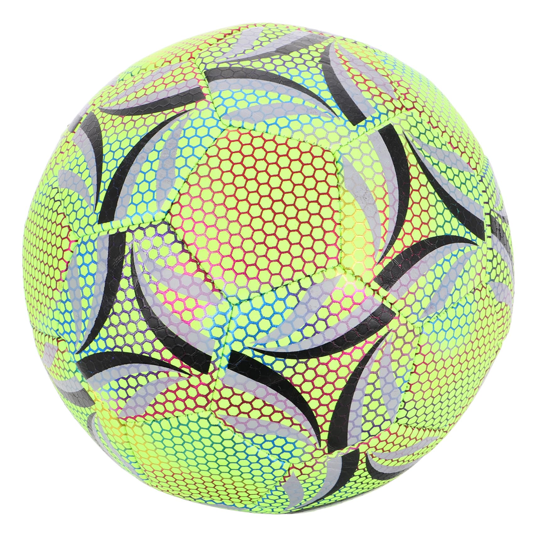 VICASKY Pallone Calcio Junior Robusto e Resistente per Adolescenti e Adulti Design Ergonomico per Miglior Controllo per Allenamenti e Partite Serali