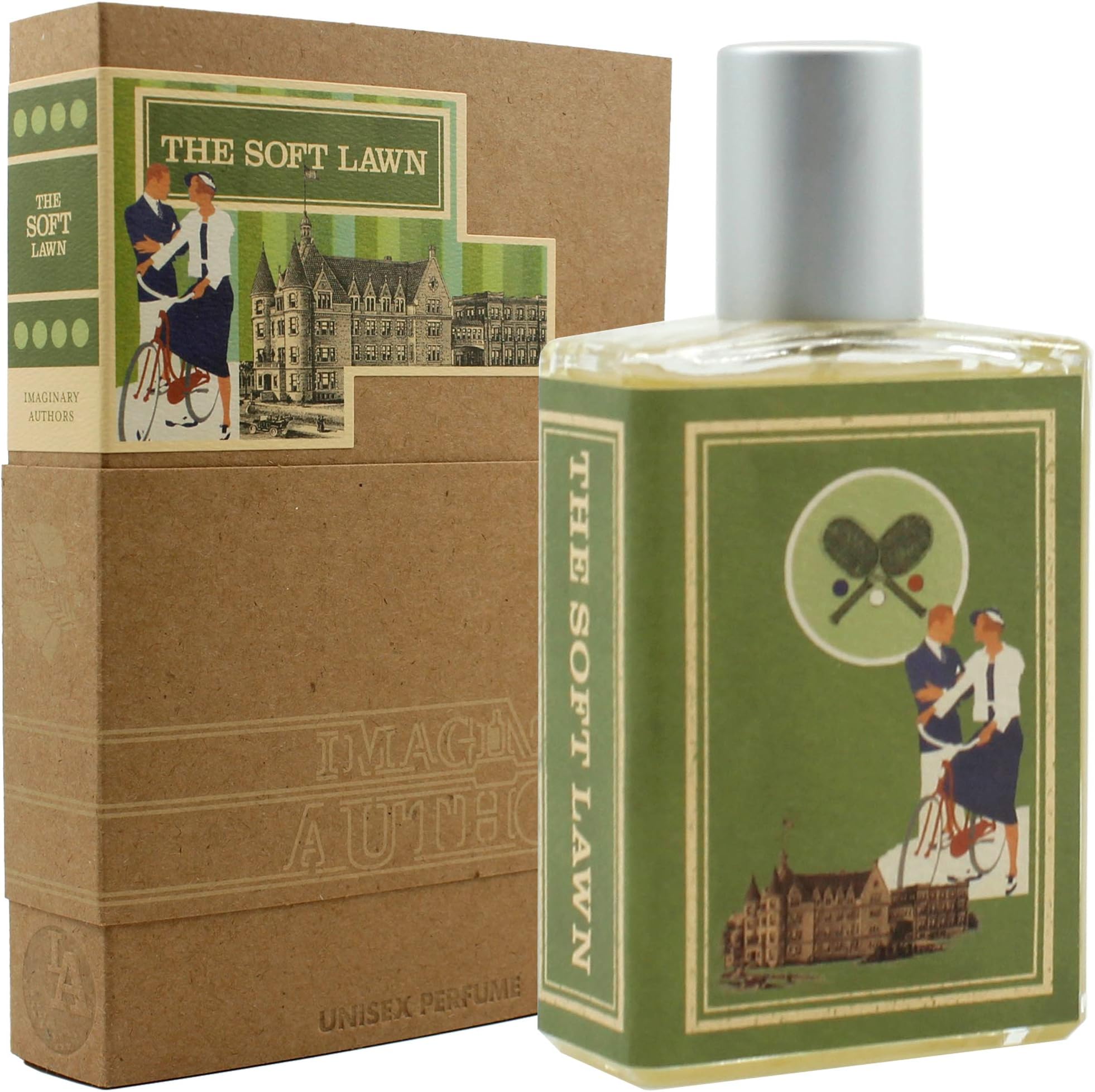 Imaginary Authors the Soft Lawn Eau De Parfum Unisex Spray, Essential Oils Perfumes for Women, Women's Fragrances Men Perfume Women's Perfume Cozy Handcrafted Scent (1.7 Fl Oz)
