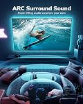 4K HDMI Câble pour TV Surveillez la console de jeux d'ordinateur portable PS5 Projecteur Xbox, CL3 Échéance Ultra Haute vitesse HDMI câble 4k60hz 3D Vidéo audio - noir - 25FT