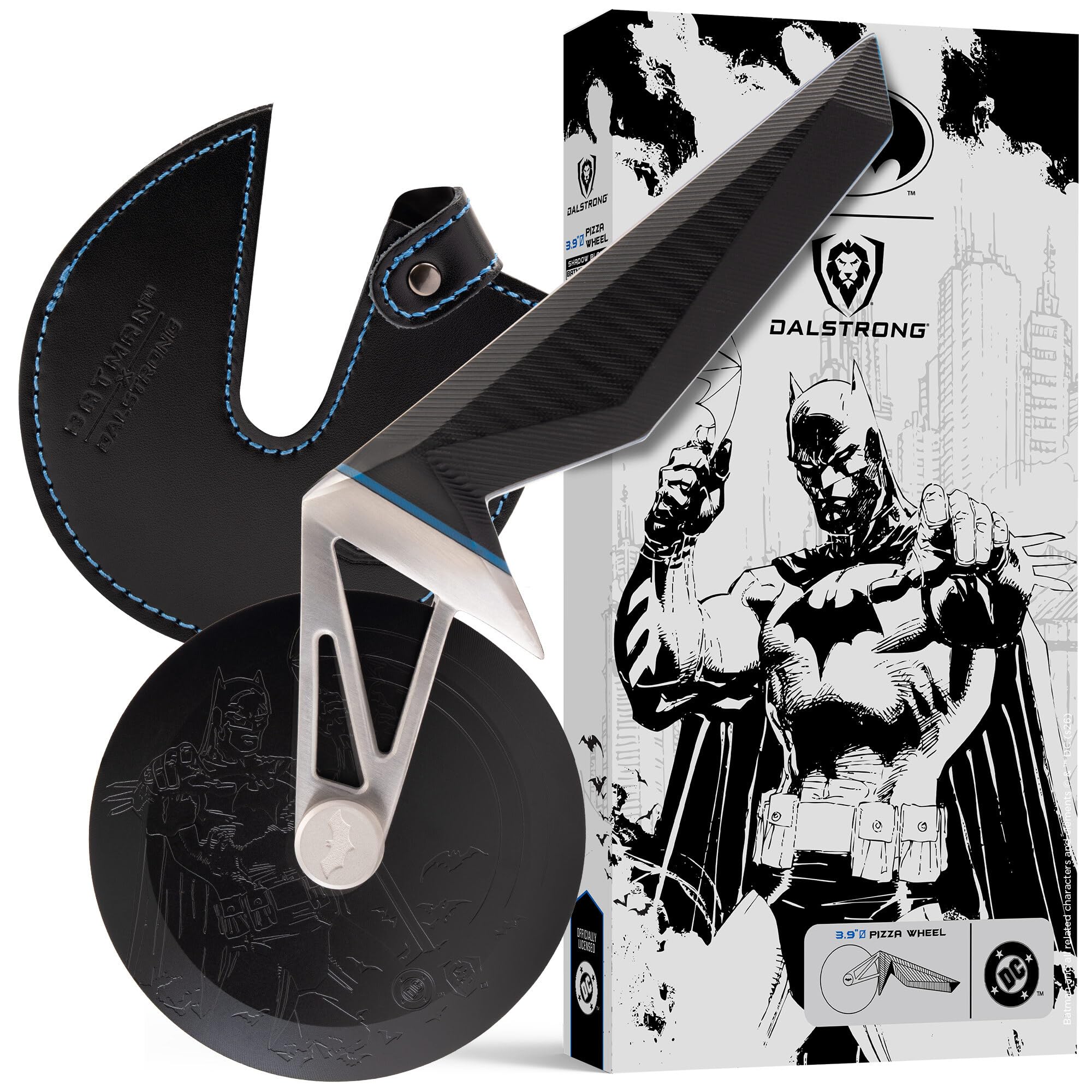 Dalstrong 8" Chef Knife - Batman™ Official Shadow Black DC Edition — Amazon image 12