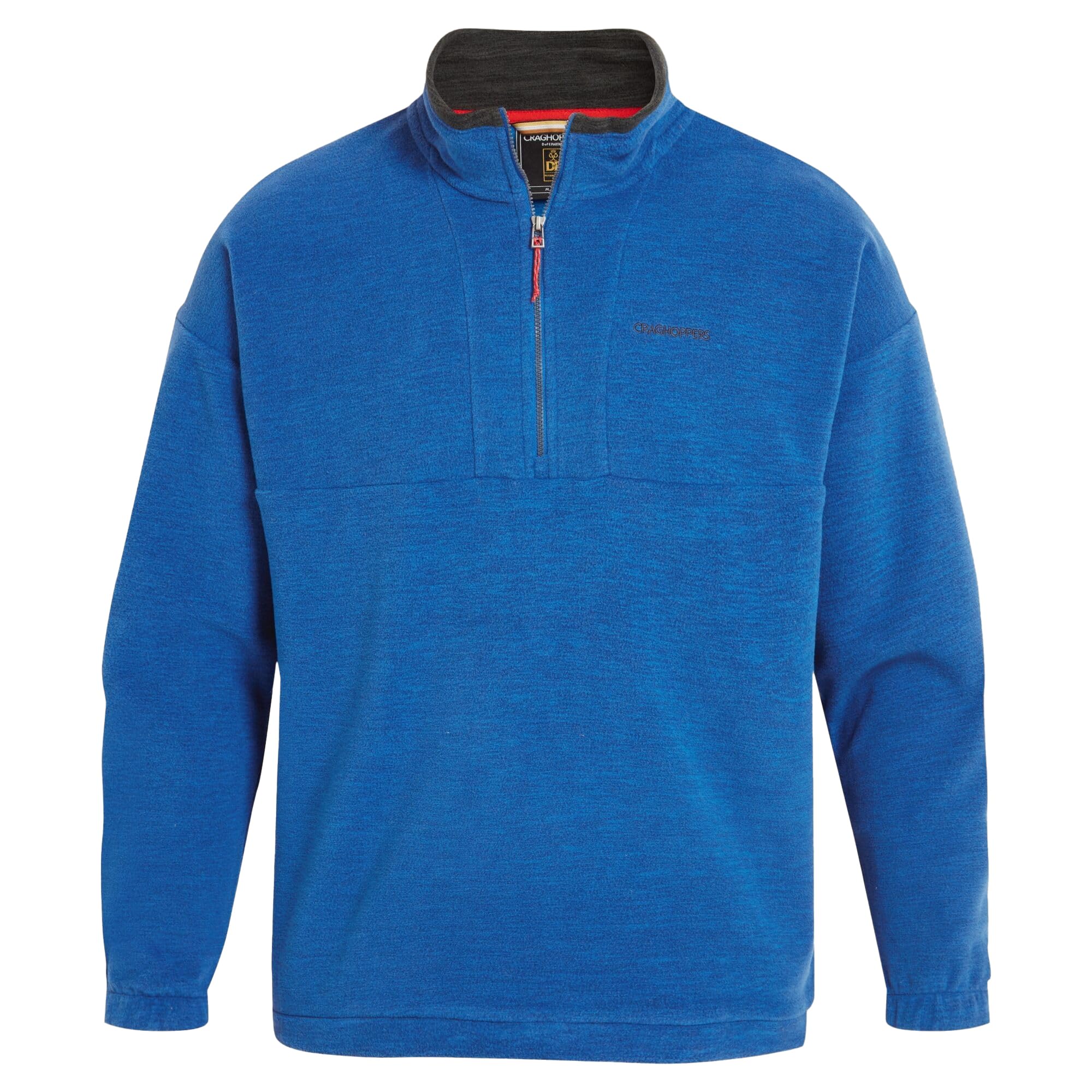 Craghoppers Men's Esk Half Zip Fleece Insulated Layer Top Blue