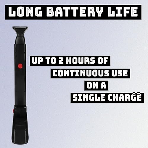 Miniatura 4 de Ultimate - Afeitadora eléctrica de espalda para hombres, peluquera corporal recargable de mango largo, peluquera de espalda y cuerpo de primera