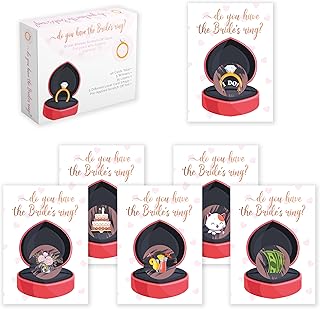 Party Hearty Bridal Shower Games 40 Raffle Cards, Do You Have The Bride’s Ring Funny Emoji Scratch Off Lottery Tickets, 5 Winners, Wedding Shower, Engagement or Bachelorette Party, Rose Gold Foil