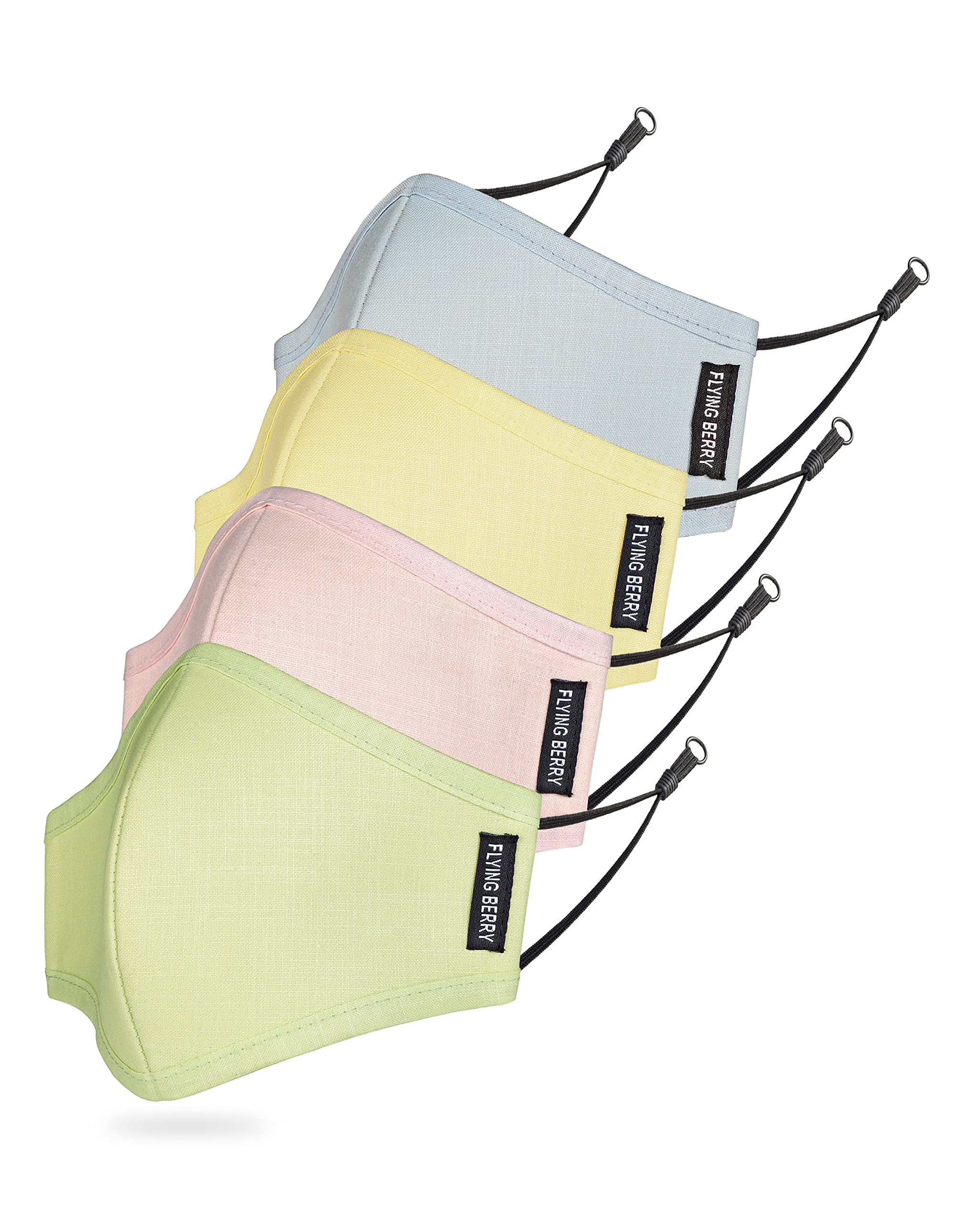 Comfortable Anti Pollution Multi Layers Washable Linen Face Mask-image-44