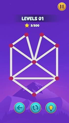 One Line Finger Drawing Puzzles - Draw Lines Brain Kids Games – vue 2