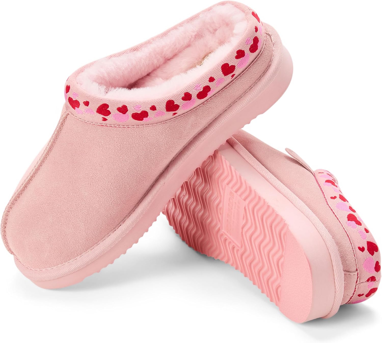 Fireside by Dearfoams Women’s Greta Genuine Shearling Clog Slippers, 100% Natural Suede Clogs for Outdoor & Indoor - Image 7