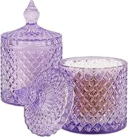 Vista 18 de rejomiik - Paquete de 2 tarros de vidrio para bastoncillos con tapa, frascos de apothicaria con tapa para dispensadores de envases de baño