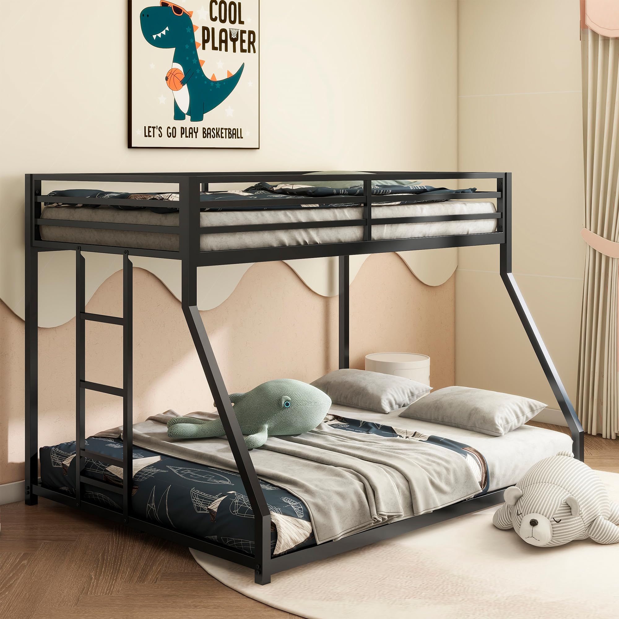 【状態良好】A BOOK OF BEDS Amazon.com: Harper & Bright Designs Full Over Full Bunk Beds
