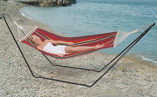 Miniatura 3 de HUAWELL Hamaca individual de algodón