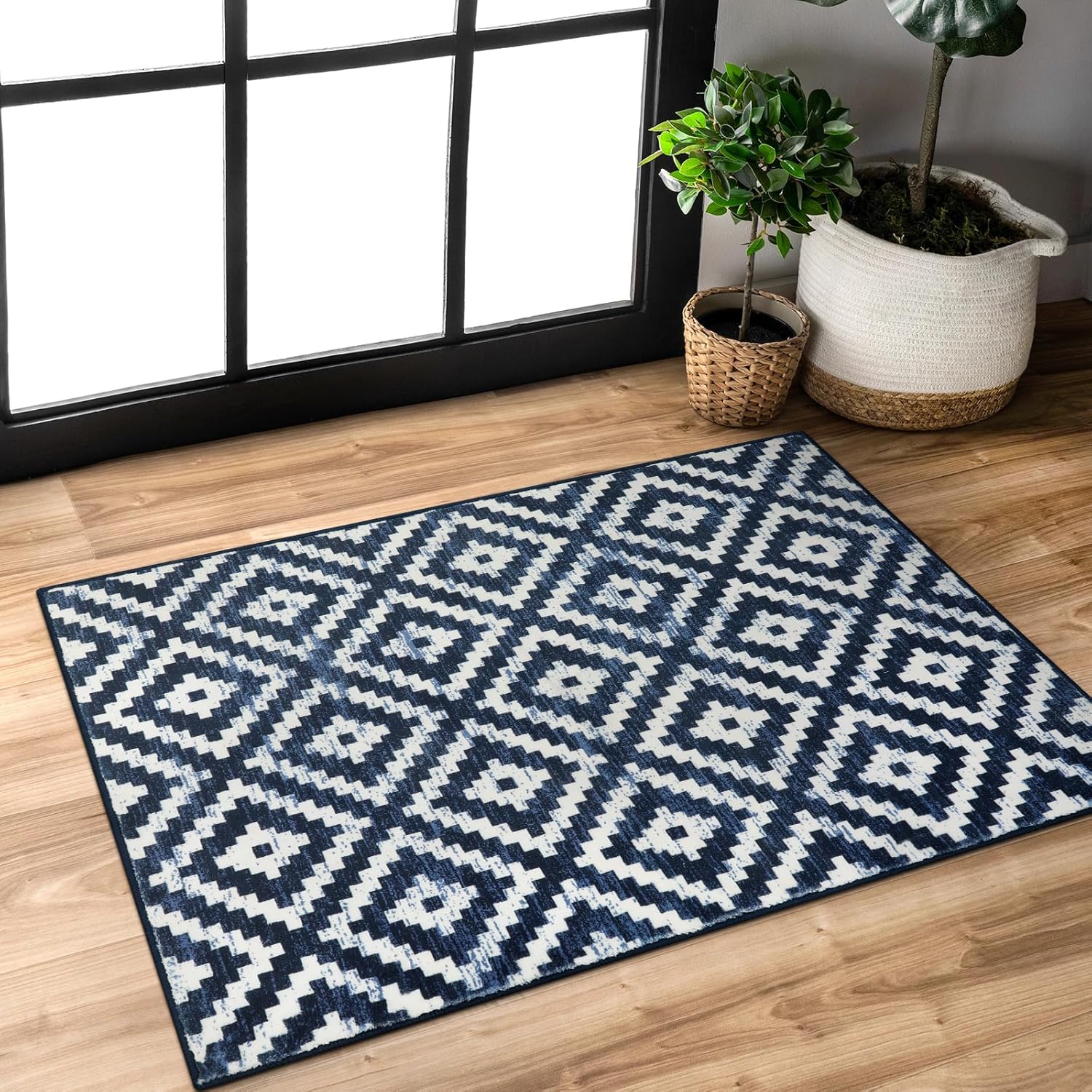 Lahome Small 2x3 Rugs for Entryway, Washable Kitchen Rug