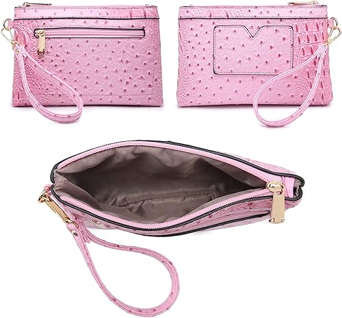 Miniatura 7 de MKP Bolsos satchel de moda para mujeres y carteras, bolsos tote con asa superior para damas, bolsos de hombro para trabajo con billetera de muñeca a
