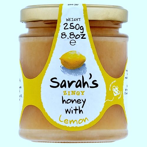 Mileeven Sarah's Zingy Honey con limón, 8.8 onzas