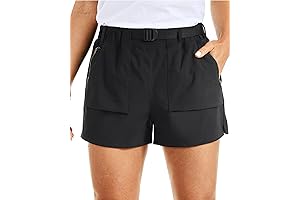 CRZ YOGA Women's Waterproof Hiking Shorts: Stay Dry and Comfortable on Your Next Adventure