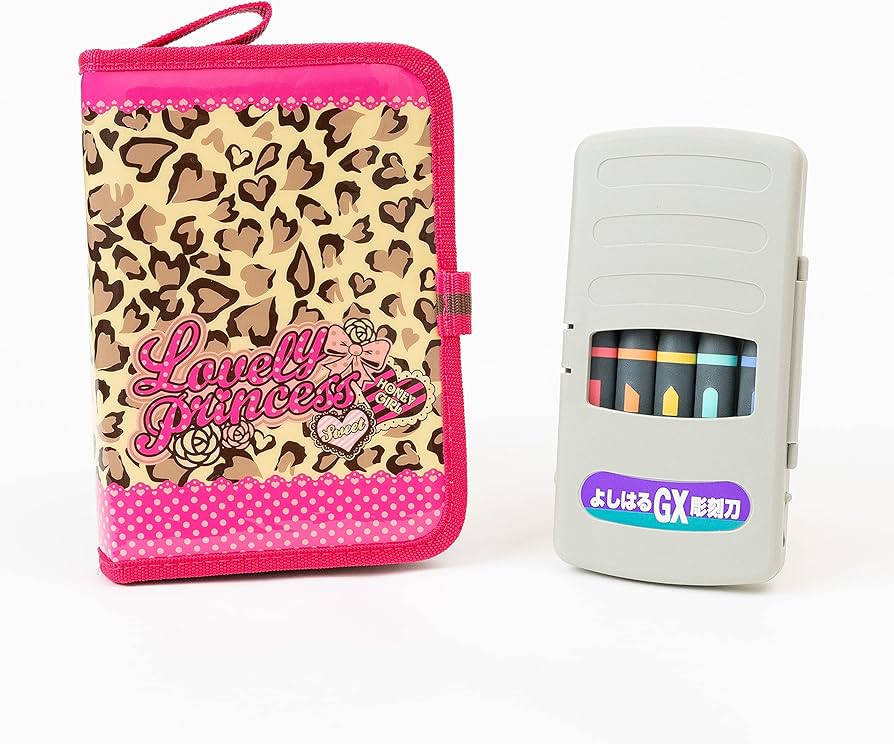 Amazon.co.jp: 彫刻刀セット (ラブリープリンセス 右利き用) : 文房具