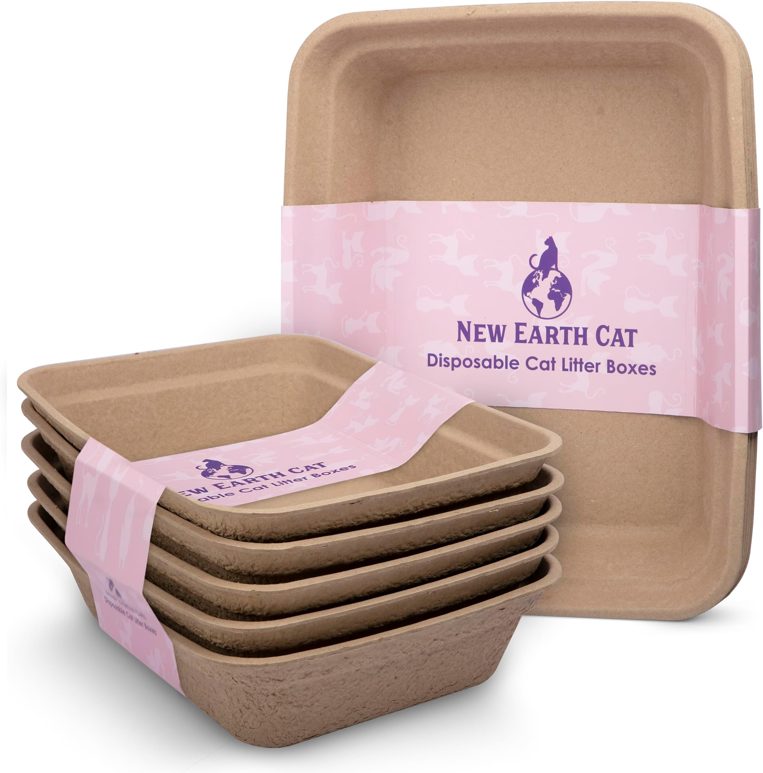 Nature's Miracle Disposable Cat Litter Box, Travel Litter