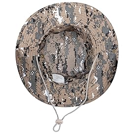 Rosoz Sun Hats for Men Women Boonie Hat UPF 50+ Bucket Hat Wide Brim UV Protection Fishing Hiking Safari Outdoor Hats