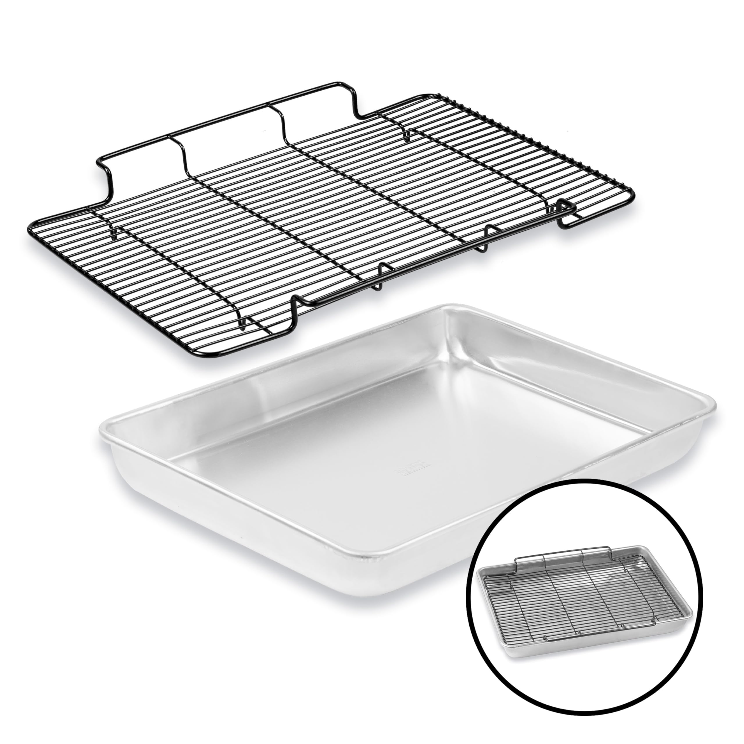 Baker's Secret Roasting Pan - Non-Toxic & Recycled -2