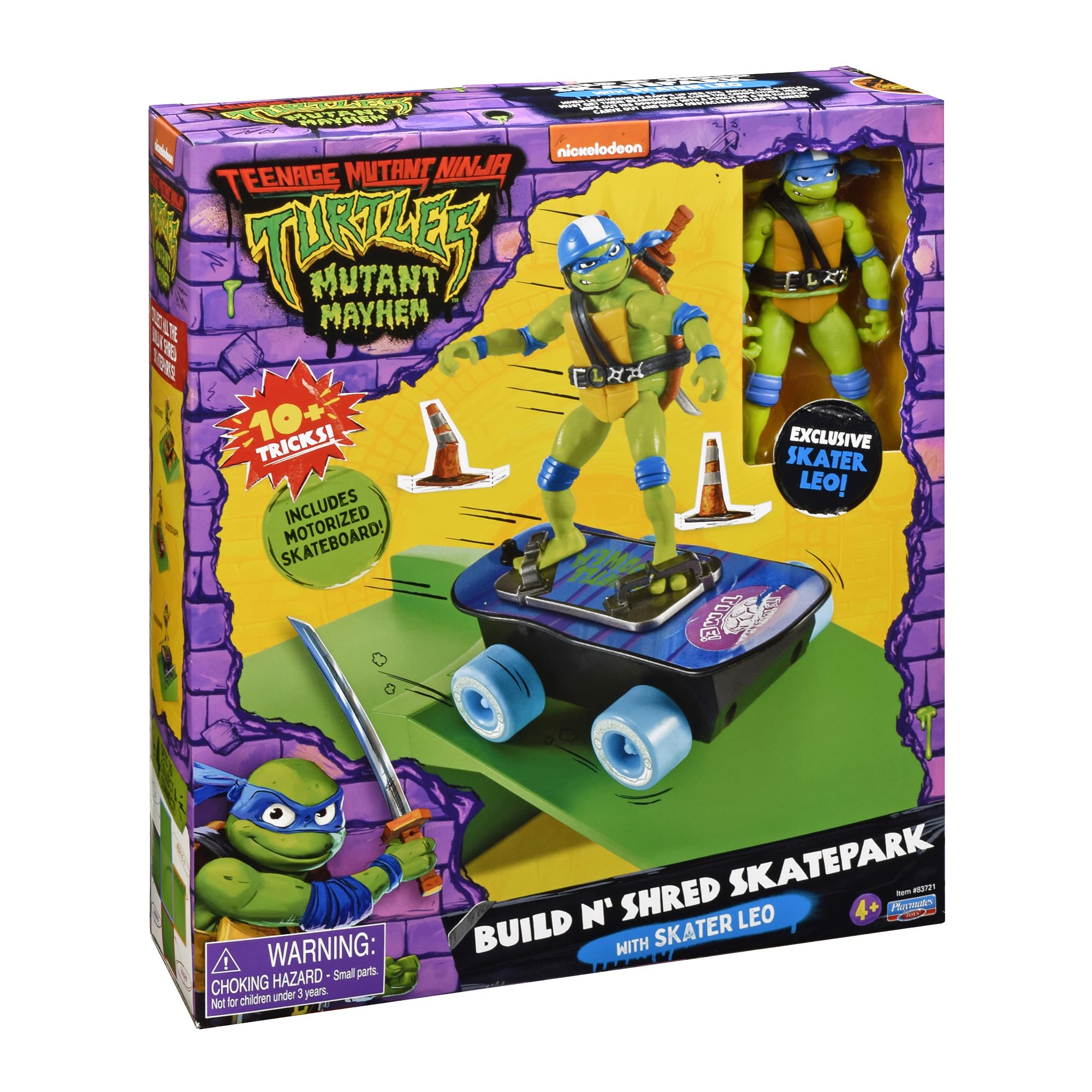 Teenage Mutant Ninja Turtles Leo Skateboard - Exclusivité Amazon